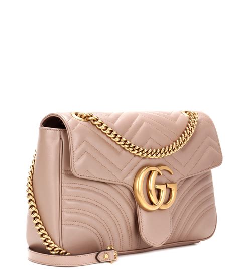 gucci pink bag medium|Gucci pink marmont bag.